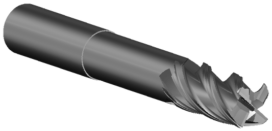 24005 - Schaftfräser mit Eckenradius